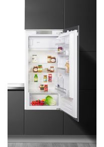 Bauknecht Einbauk&uuml;hlschrank "BKSI 12GF2D", Energieeffizienz: E, silber (wei&szlig;), Rechtsanschlag, K&uuml;hlschr&auml;nke, mit Gefrierfach, Einbauk&uuml;hlschrank