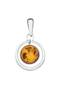 Kettenanh&auml;nger OSTSEE-SCHMUCK "OSTSEE-SCHMUCK Anh&auml;nger Serana Anh&auml;nger Serana", wei&szlig; (wei&szlig;, neutral), Schmuckanh&auml;nger, Damen, 24x14mm, Silber 925 (Sterlingsilber), 1,6 g, Kettenanh&auml;nger