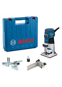Kantenfr&auml;ser Bosch Professional "&raquo;GKF 600&laquo;", wei&szlig;, neutral, Fr&auml;sk&ouml;pfe, Kantenfr&auml;ser, mit Handwerkerkoffer, 600W