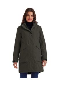 Parka Killtec "Damen Funktionsparka", Damen, Gr. 46, gr&uuml;n (olivgr&uuml;n), Obermaterial: 100% Polyester.Futter: 100% Polyester.F&uuml;llung: 100% Polyester, Jacken Parka, Wasserdichter, atmungsaktiver Damenparka mit abnehmbarer Kapuze