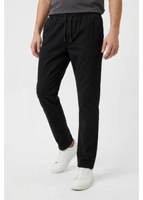 Jack & Jones Schlupfhose JACK & JONES "JPSTACE DYLAN JOGGER", Herren, Gr. XL, N-Gr, schwarz, Web, Obermaterial: 98% Baumwolle, 2% Elasthan, unifarben, regular fit lang, Hosen Schlupfhose, Baumwollmischung