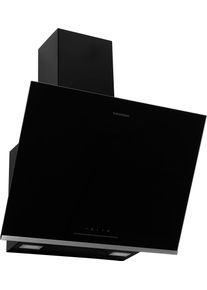 Grundig Kopffreihaube "GDSP2474BDXCF", Energieeffizienz: A, silber (schwarz), B:59,5cm H:113,8cm T:41,9cm, Dunstabzugshauben, Kopffreihaube
