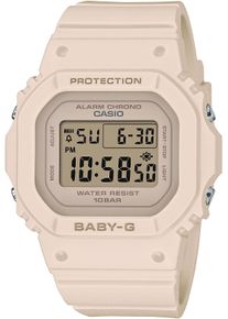 Chronograph CASIO Baby-G, beige (creme), Armbanduhren, Damen, Chronograph, Quarzuhr, Armbanduhr, Damenuhr, automatischer Kalender, digital, Timer