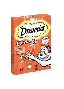 Dreamies Snack Cr&eacute;meux Adulte Poulet 44x10 g