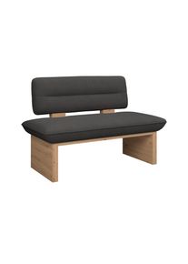 James Wood , Anthrazit , Textil, Holzwerkstoff , 140x87x67 cm , Esszimmer, B&auml;nke, Polsterb&auml;nke