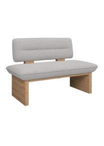 James Wood , Beige , Textil, Holzwerkstoff , 160x87x67 cm , Esszimmer, B&auml;nke, Polsterb&auml;nke