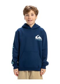 Hoodie Quiksilver "Omni Logo", Jungen, Gr. 16, blau (estate blau), Obermaterial: 55% Walkfrottier, 45% Microfaser;, Sweatshirts Hoodie
