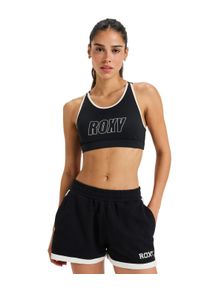 Shirttop Roxy "Everyday Flow 2024", Damen, Gr. M, schwarz, Obermaterial: 92% Microfaser, 8% Elasthan;, Tops Shirttop