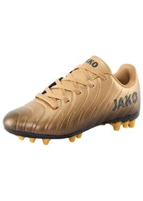Fu&szlig;ballschuh Jako "J-SFGSWEEPER", Kinder, Gr. 35, schwarz (jet schwarz, rich gold), Synthetik, Schuhe Fu&szlig;ballschuh, mit Nocken f&uuml;r Rasenpl&auml;tze, f&uuml;r Jugendliche & Kinder