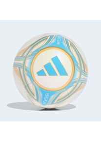 Fu&szlig;ball adidas Performance "MESSI CLUB" Gr. 5, ivory, semi blau burst, icey blau, gold metallic, B&auml;lle, Kinder, 5, 0,4 g, Fu&szlig;ball, B:22,3cm H:17,3cm T:22cm