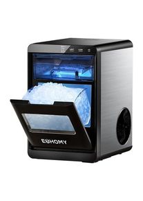 Euhomy Eismaschine IM017 20kg Ice Cube Maker - Black