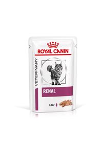 Royal Canin Veterinary RENAL Mousse Nassfutter f&uuml;r Katzen 48x85g
