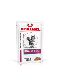 Royal Canin Veterinary RENAL FISCH Nassfutter f&uuml;r Katzen 48x85g