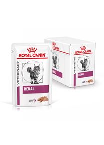 Royal Canin Veterinary RENAL Mousse Nassfutter f&uuml;r Katzen 12x85g