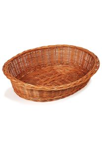 Aum&uuml;ller Hundekorb aus gesottener Weide 80x62x21cm