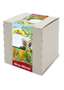 JR FARM Hirse-W&uuml;rfel Vogelfutter 3x150g