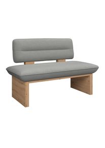 James Wood , Grau , Textil, Holzwerkstoff , 160x87x67 cm , Esszimmer, B&auml;nke, Polsterb&auml;nke
