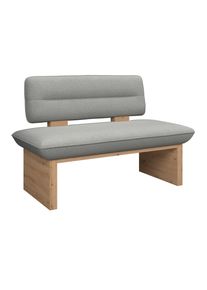 James Wood , Hellgrau , Textil, Holzwerkstoff , 160x87x67 cm , Esszimmer, B&auml;nke, Polsterb&auml;nke