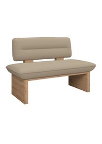 James Wood , Beige , Textil, Holzwerkstoff , 140x87x67 cm , Esszimmer, B&auml;nke, Polsterb&auml;nke