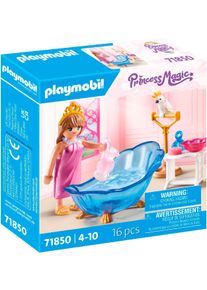 Konstruktions-Spielset Playmobil "Badezimmer f&uuml;r Prinzessin (71850), Playmobil Princess Magic", bunt, Spielbausteine, Kinder, Kunststoff, Konstruktions-Spielset
