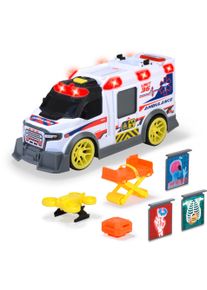 Spielzeug-Krankenwagen DICKIE TOYS "Ambulance", bunt, Spielzeugfahrzeuge, Kinder, Kunststoff, Spielzeug-Krankenwagen, mit Licht & Sound