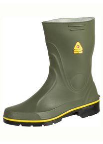 Gummistiefel Spirale "Rontani Nitril-Stiefel kurz", Damen, Gr. 43, gr&uuml;n (oliv), Obermaterial: 100% Polyester PES., Schuhe Gummistiefel