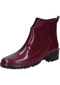 Gummistiefel Bockstiegel "Elke", Damen, Gr. 40, rot (weinrot), Obermaterial: 100% PVC PVC., Schuhe Gummistiefel