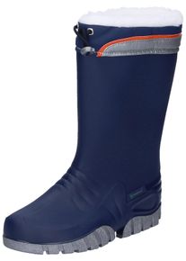 Gummistiefel Spirale "Luc", Jungen, Gr. 32, wei&szlig; (gelb), Obermaterial: 100% Polyester PES., Schuhe Gummistiefel
