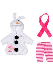 Puppenkleidung Baby Born "Schneemann-Kost&uuml;m 43 cm", wei&szlig; (bunt), Puppenkleidung, Baby, Puppenkleidung