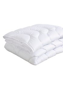 Microfaserbettdecke OTTO HOME "Mailo Bettdecke 135x200 cm, 155x220 cm", wei&szlig;, B:135cm L:200cm, Obermaterial: 100% Polyester. F&uuml;llung: 100% Polyester, Bettdecken, Microfaserbettdecke, Sommer, Winter, Decke, kuschelweicher Microfaser-Feinbatist Bezug