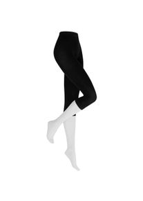 Feinstrumpfleggings Kunert "Leggings Velvet 40", Damen, Gr. 36-38, wei&szlig; (wei&szlig; 0010), Obermaterial: 91% Polyamid PA. 9% Elasthan EL., Strumpfhosen Feinstrumpfleggings