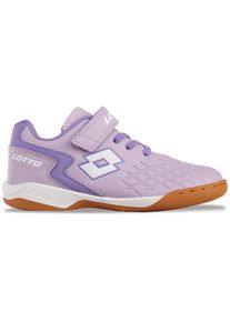 Hallenschuh Lotto, Jungen, Gr. 34, lila (lila, violet), Synthetik, mehrfarbig, Schuhe Hallenschuh, - auch f&uuml;r den Hallensport