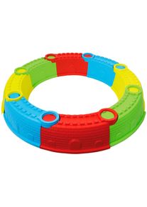 Sandkasten Jamara, bunt, Sandk&auml;sten, Kinder, B/H/L: 90cm x 14,5cm x 90cm, Kunststoff, Sandkasten, B:90cm H:14,5cm L:90cm