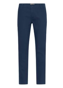 Chinohose Blend "Chinohose BHStino", Herren, Gr. 32/32, L&auml;nge 32, blau (marineblaus), Obermaterial: 98% Baumwolle CO. 2% Elasthan EL., Hosen Chinohose