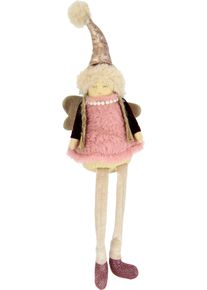 Engelfigur I.GE.A. "Engel", rosa, B:10cm H:40cm, Kunststoff, Polyester, Dekofiguren, Engelfigur, Dekofigur