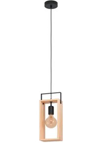 Eglo H&auml;ngeleuchte "FAMBOROUGH", schwarz, 1, H: 110cm, 1 Stk., Leuchten, H&auml;ngeleuchte