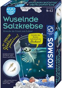 Experimentierkasten Kosmos "Fun Science Wuselnde Salzkrebse", blau (wei&szlig;, neutral), Experimentierk&auml;sten, Kinder, Experimentierkasten, Made in Germany