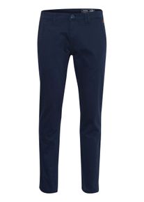Chinohose Blend "Chinohose BHTrompo", Herren, Gr. 32, L&auml;nge 30, blau (marineblaus), Obermaterial: 98% Baumwolle CO. 2% Elasthan EL., Hosen Chinohose