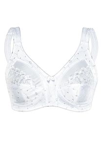 Sassa Mode Entlastungs-BH SASSA "Entlastungs Soft BH FUNCTIONAL BRAS", Damen, Gr. 95, Cup D, wei&szlig;, Stoff, Obermaterial: 85% Polyester PES. 15% Elasthan EL., BHs Entlastungs-BH