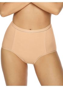 Miederslip Viania "Miederslip Light Control", Damen, Gr. 36, beige (fairbeige), Stoff, Obermaterial: 95% Baumwolle CO. 5% Elasthan EL., Unterhosen Miederslip