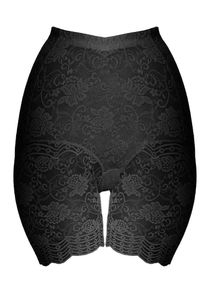 Sassa Mode Miederhose SASSA "Miederhose FUNCTIONAL LACE", Damen, Gr. 65, schwarz, Spitze, Obermaterial: 89% Polyamid PA. 11% Elasthan EL., Unterhosen Miederhose