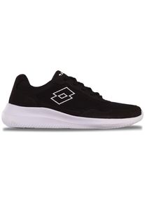 Sneaker Lotto, Damen, Gr. 46, schwarz-wei&szlig; (schwarz, wei&szlig;), Kunstfaser, Synthetik, unifarben, Schuhe Sneaker, - besonders leicht & bequem