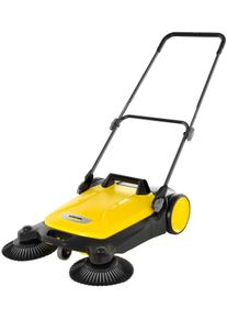K&auml;rcher K&Auml;RCHER Handkehrmaschine "&raquo;S 4 Twin&laquo;", gelb (gelb, schwarz), B:66,8cm H:94cm L:76cm, Kehrger&auml;te, mit 2 Seitenbesen, Handkehrmaschine