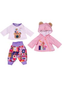 Puppenkleidung Baby Born "Neugeborenen Outfit", bunt, Puppenkleidung, Baby, Puppenkleidung, mit Kleiderb&uuml;gel