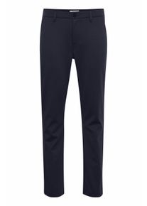 Chinohose Blend "Chinohose BHLangford", Herren, Gr. 38/34, L&auml;nge 34, blau (schwarz navy), Obermaterial: 64% Viskose CV. 31% Polyester PES. 5% Elasthan EL., Hosen Chinohose