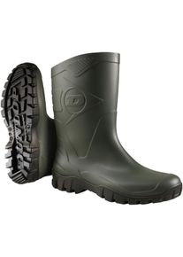 Gummistiefel Dunlop "Dee", Damen, Gr. 37, gr&uuml;n, Obermaterial: 100% PVC PVC., Schuhe Gummistiefel