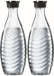 Wassersprudler Flasche SodaStream, transparent, 600ml, Glas, Karaffen, Wassersprudler Flasche, passend f&uuml;r die SodaStream Modelle Crystal und Penguin