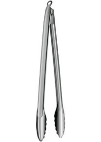 R&ouml;sle Grillzange R&Ouml;SLE "Barbecue, 25054", silber (silberfarben, schwarz), B:4cm H:3cm L:40cm, Edelstahl, K&uuml;chenzangen, Grillzange, mit patentiertem Verschlusssystem, 43 cm, Edelstahl 18/10