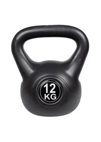 Kettlebell Christopeit Sport "ASG Kettlebell 12 kg", wei&szlig;, neutral, Hanteln, 12 kg, Kettlebell