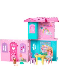 Puppenhaus Barbie "Aufklappbares Pop-Up-Haus Chelsea", bunt, Puppenh&auml;user, KinderB:42cm H:33cm, Kunststoff, Puppenhaus, B:42cm H:33cm